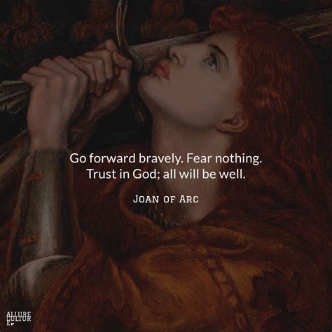 Joan of Arc Quotes | Joan of arc quotes, Joan of arc, Saint joan of arc