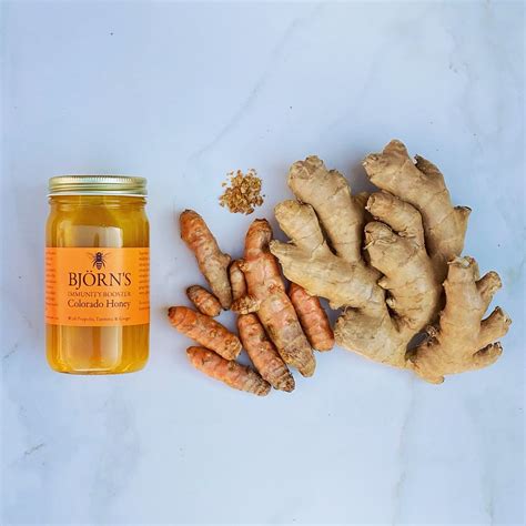 Björn's Immunity-Booster Honey With Propolis, Turmeric & Ginger – Björn's Colorado Honey