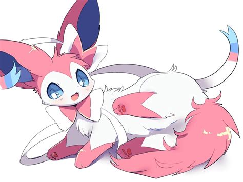 Cute Pokemon Eevee And Sylveon