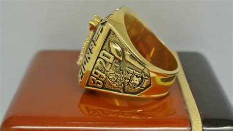 New York Giants 1986 NFL Super Bowl XXI Championship Ring - YouTube