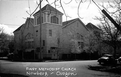 "First Methodist Church, Newberg, OR" by George Fox University Archives