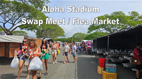 [4K] Aloha Stadium Swap Meet / Flea Market - YouTube