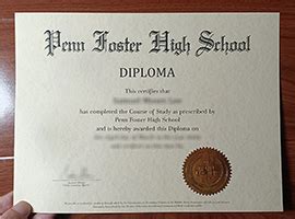 Penn Foster High School diploma 归档 | Buy Fake diploma|Buy Fake certificate|Fake IDs