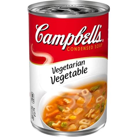 Campbell's Condensed Vegetarian Vegetable Soup 10.5oz : Target