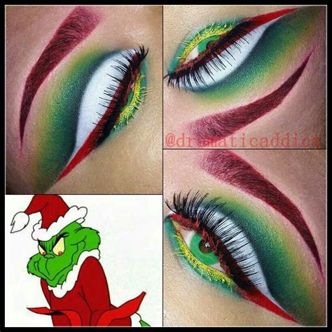 Grinch #EyeMakeupHalloween | Christmas eye makeup, Grinch eye makeup ...