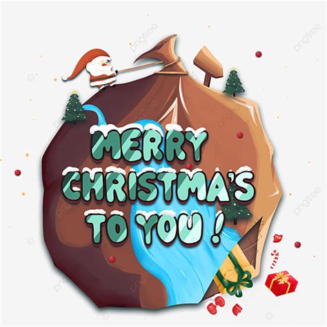 Cartoon Santa Claus Presents Png, Cartoon, Christmas, Gift PNG ...