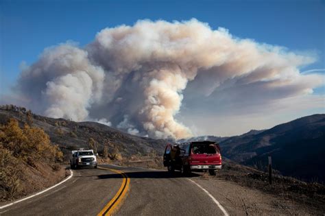 List: The 20 largest wildfires in California history