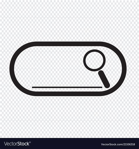 Search bar icon Royalty Free Vector Image - VectorStock