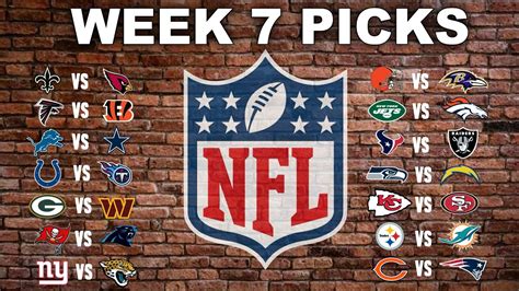 NFL Week 7 Picks 2022 - YouTube