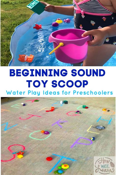 Water Play Ideas for Preschoolers - How Wee Learn in 2020 | Alphabet activities, Kids learning ...