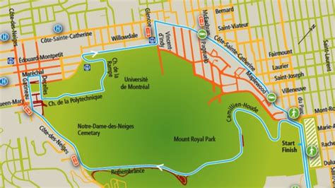 Traffic closed all day around Mount Royal Park for bike race | CTV News