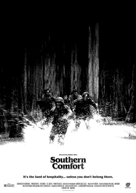 "Southern comfort" movie poster on Behance