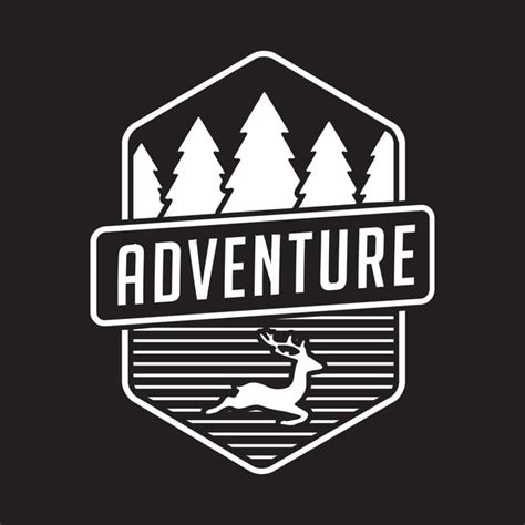 Adventure Badges Vector Hd PNG Images, Adventure Logo And Badge Good ...