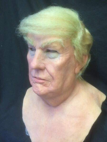 Deluxe Trump silicone life like mask made to order | Etsy