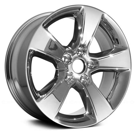 Replace® - Dodge Charger 2014 17" Remanufactured 5 Spokes Factory Alloy ...