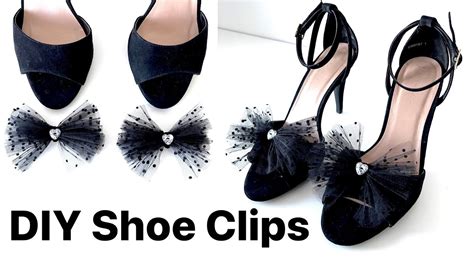 How to make Shoe Clips, Shoe Bow diy tutorial, shoe decoration tutorial, Bow diy, craft, Anita ...