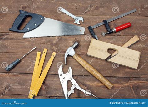 Carpenter's Tools Stock Photos - Image: 20189073