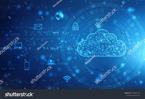 2d Illustration Cloud Computing Cloud Computing Stock Illustration 1458581246 | Shutterstock