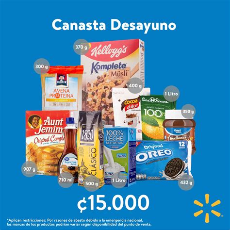 Ofertas de Canasta Básica en Walmart Costa Rica - 06 Abril - Ofertas y Promociones Costa Rica