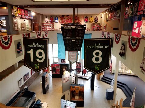 A Look Inside the US Hockey Hall of Fame - That Was A First