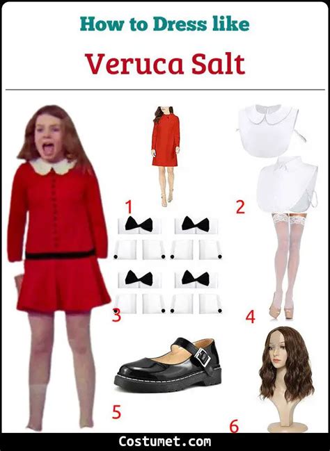 Veruca Salt (Charlie and the Chocolate Factory) Costume for Halloween