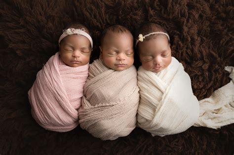 Newborn Triplets | Raleigh Newborn Photoographer