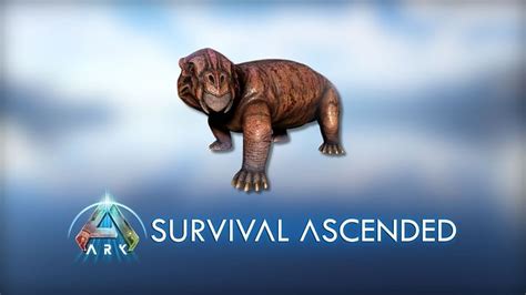 ARK Survival Ascended Lystrosaurus taming guide