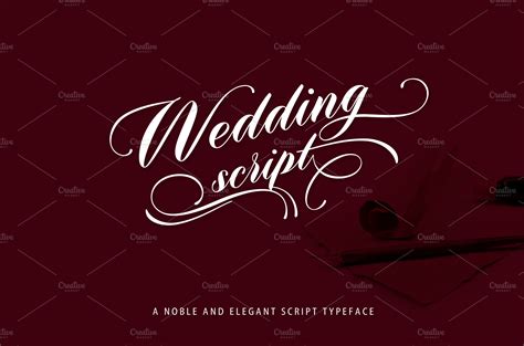 Wedding script | Stunning Script Fonts ~ Creative Market