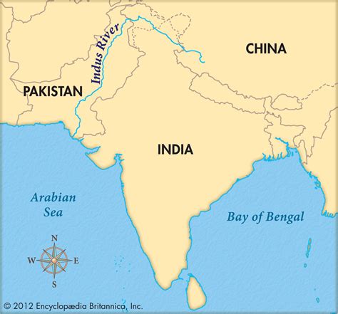 Indus River In India Map Map | Images and Photos finder