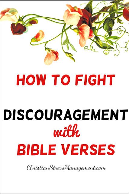 Christian Stress Management: How to Fight Discouragement with Bible Verses