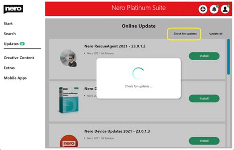 How can I get the latest updates for my Nero Products? : Nero AG