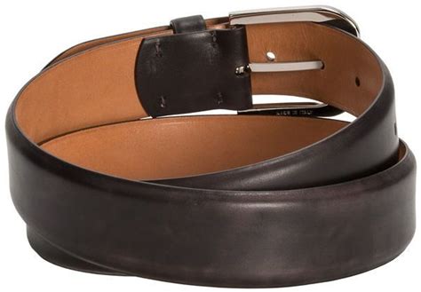 Tardini Smooth Calfskin Leather Belt, $69 | Sierra Trading Post | Lookastic