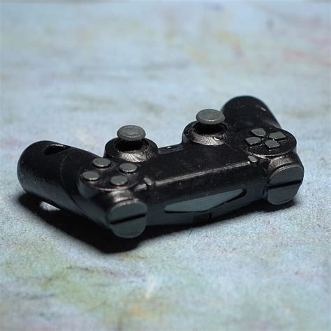 3D Print of PS4 Controller Keyring by Nightiscold