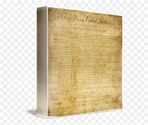 Original United States Constitution Bill Of Rights, Book, Text HD PNG Download - FlyClipart