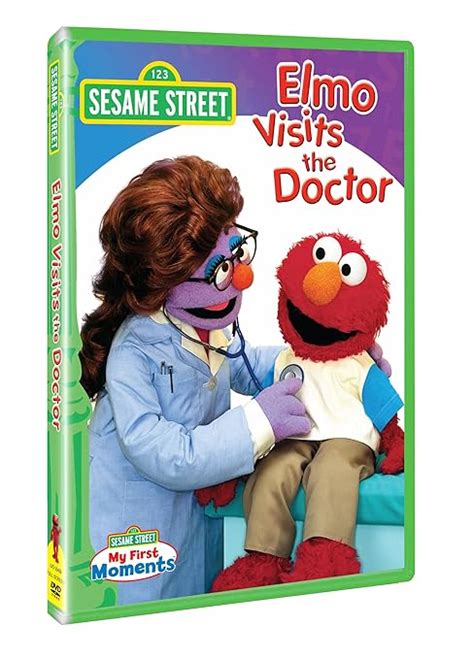 Amazon.com: Sesame Street - Elmo Visits the Doctor: Melissa Dino ...