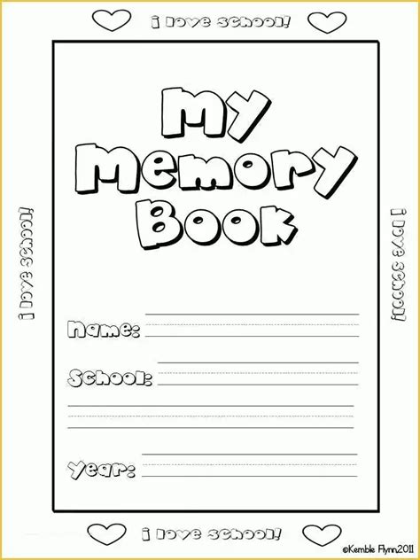 Memory Book Templates Free Of Best S Of Dementia Memory Books Printable Templates ...