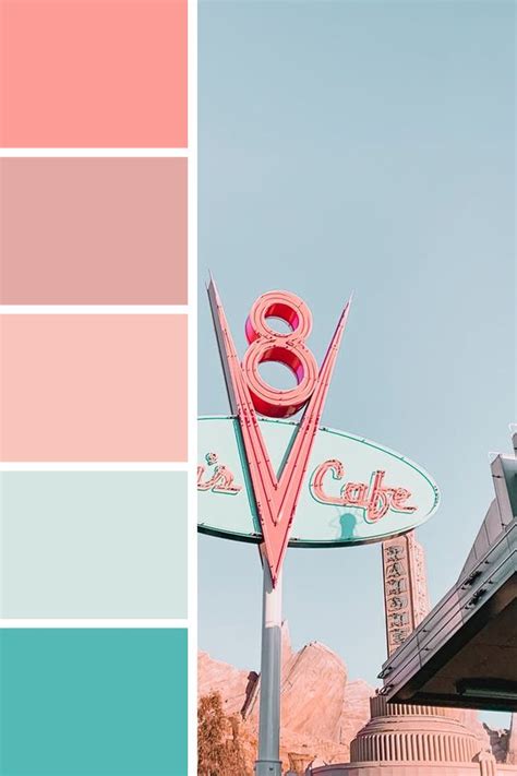 50's Diner - Color Palette | Color palette bright, Retro color palette, Vintage colour palette