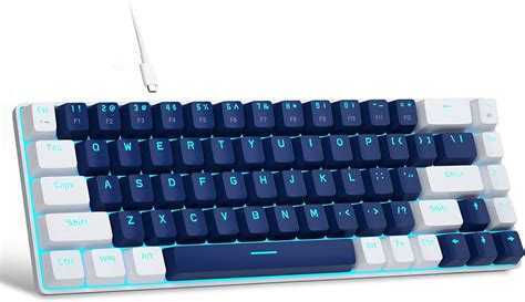 60% Mechanical Gaming Keyboard ,Wired Bluetooth Dual Mode,, 59% OFF