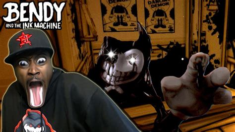 IS THAT BENDY?? || BENDY AND THE INK MACHINE : HORRIFYING (Chapter 2 ENDING!) - YouTube