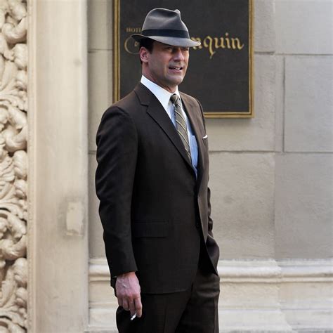 Jon Hamm on the Set of Mad Men in LA | POPSUGAR Celebrity