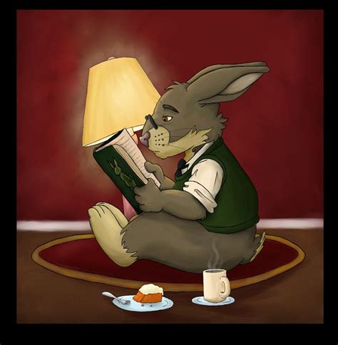 Reading Rabbit | Ilustraciones de animales, Arte de animación, Ilustraciones