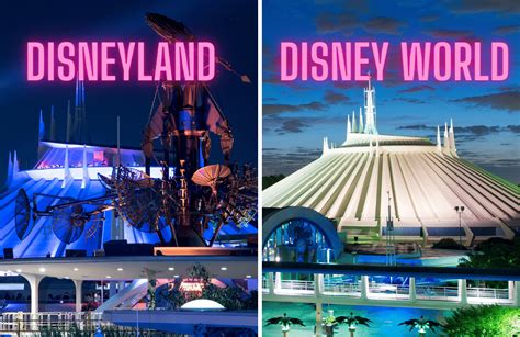 Space Mountain Disneyland vs Disney World: Which is Better ...