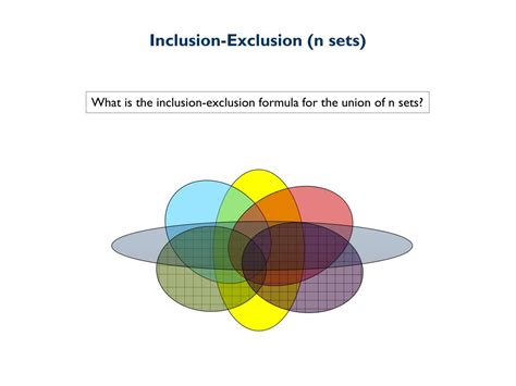 PPT - Inclusion-Exclusion Principle PowerPoint Presentation, free ...