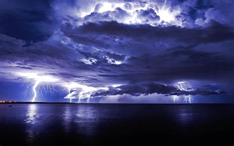 lightning, Storm, Rain, Clouds, Sky, Nature, Thunderstorm Wallpapers HD ...