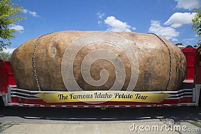 The World’s Largest Potato On Wheels Presented During The Famous Idaho ...