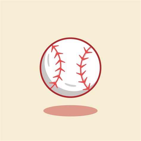 baseball game ball design vector illustration 12629023 Vector Art at ...