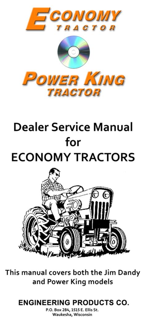 Power King Economy Tractor Dealer Service Manuals on CD | eBay