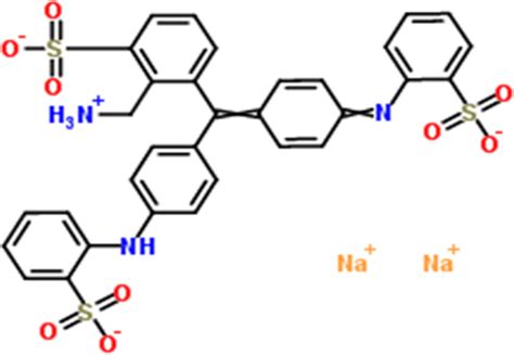 Chemical structure of aniline blue | Download Scientific Diagram