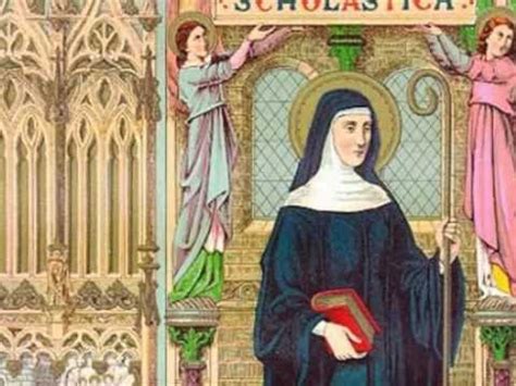 Saint February 10 : St. Scholastica - Patron of #Nuns and Storms ...