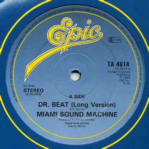 Miami Sound Machine - Dr. Beat (1984, Vinyl) | Discogs